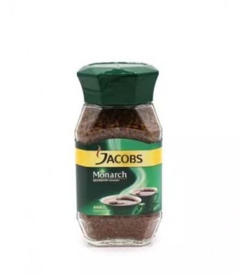 Кофе растворимый 95гр Jacobs Monarch в стеклянной банке