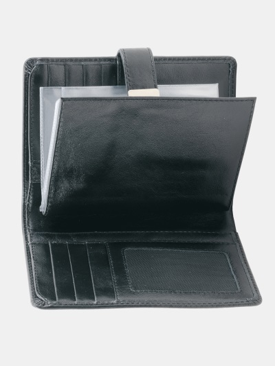 Фото Бумажник водителя кожа Letto черный ОВД-233-1010 от производителя, с доставкой по Хабаровску