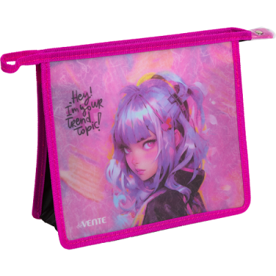 Фото Папка для тетрадей А5 на молнии deVENTE Hey Girl 8056562 от производителя, с доставкой по Хабаровску