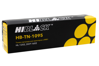 Тонер-картридж Hi-Black (HB-TN-1095) для Brother HL-1202/DCP1602, 1,5K
