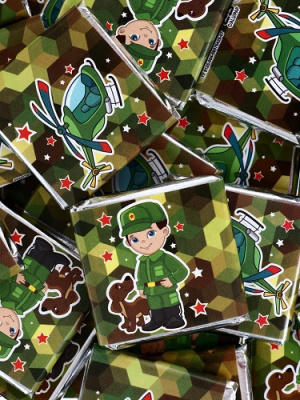 Шоколад молочный 23 февраля 5г 10856005