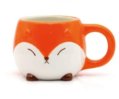 Кружка керамическая 450гр FOX orange FC210355