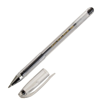 Фото Ручка гел 0,5 черная CROWN HJR-500B/1973 от производителя, с доставкой по Хабаровску