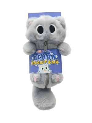 Фото Пенал плюшевый ПО-ПЛАНУ Sweet creature grey 29P-001 от производителя, с доставкой по Хабаровску