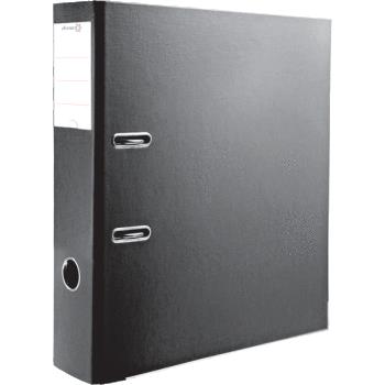 Фото Папка-регистратор 80мм PVC+картон Attomex Lite черная собранная 3093819 от производителя, с доставкой по Хабаровску