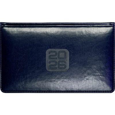 Фото Еженедельник-планинг карманный 2026 deVENTE Bravo 128стр иск кожа синий 2239610 от производителя, с доставкой по Хабаровску