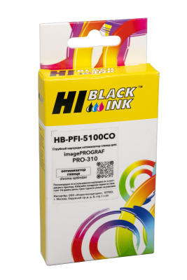 Картридж Hi-Black (PFI-5100CO) для Canon imagePROGRAF PRO-310, CO, 14,4 мл