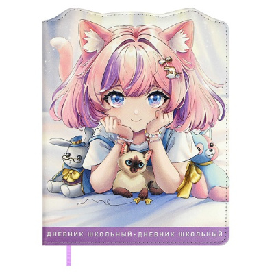 Фото Дневник школьный 1-11кл 48л А5 Феникс Малышка в лучах 68667 от производителя, с доставкой по Хабаровску