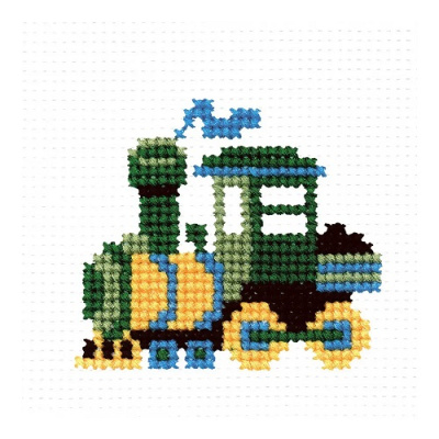 Фото Набор для вышивания крестиком Паровозик 572 от производителя, с доставкой по Хабаровску