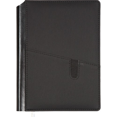 Фото Ежедневник А5 без дат deVENTE Brighton 320стр иск кожа поролон крем бумага черный 2034113 от производителя, с доставкой по Хабаровску