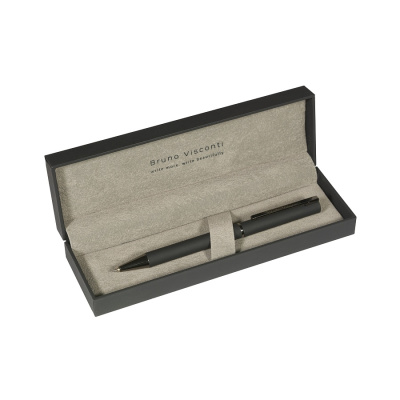 Фото Подарочная ручка шар 0,7 синяя BrunoVisconti BERGAMO корпус черный 20-0244/07 от производителя, с доставкой по Хабаровску