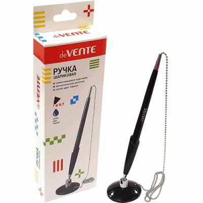 Фото Ручка шар на липучке 0,7 синяя deVENTE 5072303 от производителя, с доставкой по Хабаровску