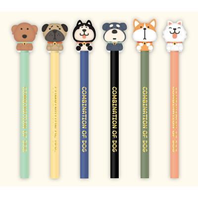 Фото Ручка гел 0,5 синяя Пиши-стирай deVENTE Combination of Dogs 5051449 от производителя, с доставкой по Хабаровску