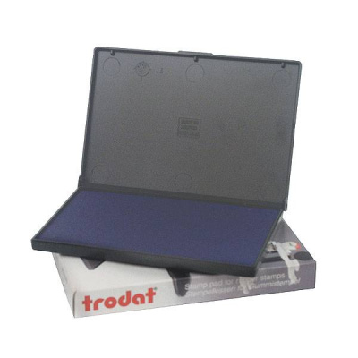 Фото Настольная штемпельная подушка 90х160мм Trodat 9053 фиолетовая от производителя, с доставкой по Хабаровску