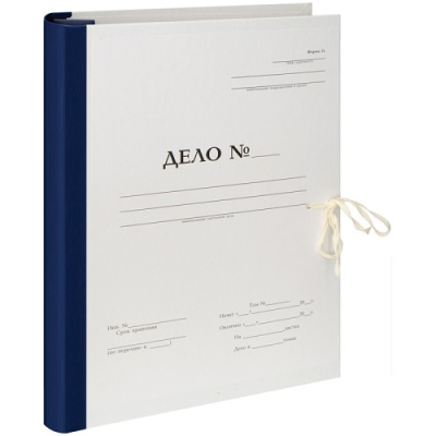 Фото Папка архивная для переплета Форма21 50мм (310х228мм) с гребешками 4отв 2завязки OfficeSpace 255995  от производителя, с доставкой по Хабаровску