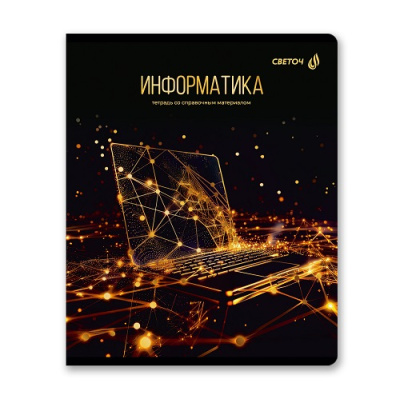 Фото Тетрадь 48л А5 клетка Золотая коллекция Информатика 01332 от производителя, с доставкой по Хабаровску