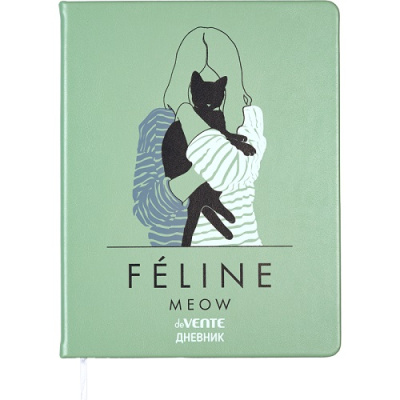 Фото Дневник школьный 1-11кл 48л А5 deVENTE Feline Meow 2020640 от производителя, с доставкой по Хабаровску
