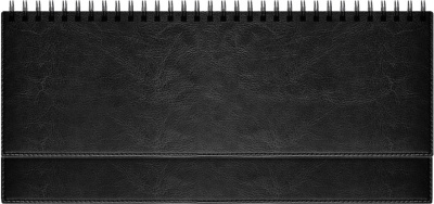 Фото Планинг 2026 Lamark Birmingham черный, 128 стр., с прошивкой по периметру, белый блок от производителя, с доставкой по Хабаровску