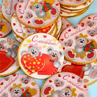 Монетка шоколадная Любовь 30г 10264513