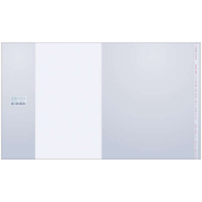 Фото Обложка д/учебников мл классов 265х450мм 80мкм прозрачная универс с липким слоем 265.1 от производителя, с доставкой по Хабаровску