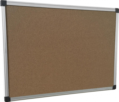 Фото Доска пробковая 45х60см алюминиевая рамка deVENTE 6030300 от производителя, с доставкой по Хабаровску