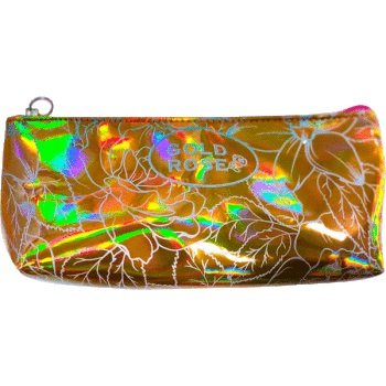 Фото Пенал deVENTE Gold Rose Flowers 21x8x3,5см треугольный иск кожа 7026963 от производителя, с доставкой по Хабаровску