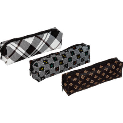 Фото Пенал Attomex Classic style 20x7x3,5см прямоугольный иск кожа ассорти 7025414 от производителя, с доставкой по Хабаровску