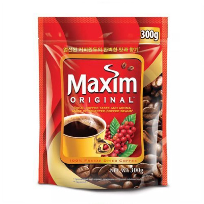 Кофе растворимый 300гр Максим Original сублимированный