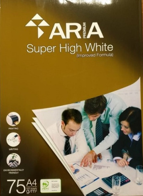  Бумага А4, В, 75г, 500л, 158%, ARIA - Заказать или купить в Хабаровске