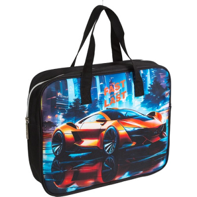 Фото Папка для тетрадей А4 на молнии с ручками deVENTE Fast Or Last 8056506 от производителя, с доставкой по Хабаровску