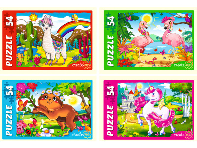 Фото Пазл 54эл Волшебный мир животных П54-2615 от производителя, с доставкой по Хабаровску