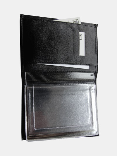 Фото Бумажник водителя кожа Wetrio черный ОВД-222-1010 от производителя, с доставкой по Хабаровску