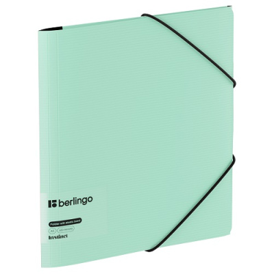 Фото Папка на резинках А5 600мкм 32мм Berlingo Instinct мятная FB4_A5520 от производителя, с доставкой по Хабаровску
