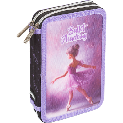 Фото Пенал 2отд deVENTE Ballet Academy 21x14x5,2см прямоугольный 7012500 от производителя, с доставкой по Хабаровску