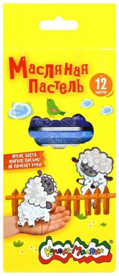 Фото Пастель масляная 12цв Каляка-Маляка КВПШ12 от производителя, с доставкой по Хабаровску