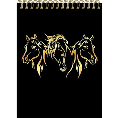 Фото Блокнот А6 90л клетка на гребне Velvet 2 БВФК6903915 от производителя, с доставкой по Хабаровску