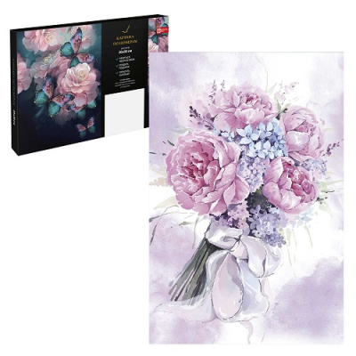 Фото Картина по номерам 20х30см Букет невесты 67920 от производителя, с доставкой по Хабаровску