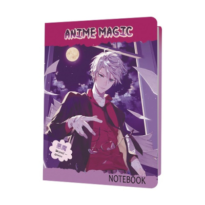 Фото Записная книжка А5 32л клетка Anime Magic С мальчиком от производителя, с доставкой по Хабаровску