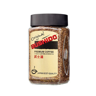 Кофе растворимый 100гр BUSHIDO Original сублимированный 