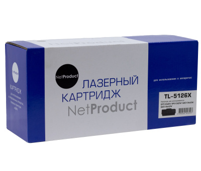 Тонер-картридж NetProduct (N-TL-5126X) для Pantum BP5106DN/BP5106DW/BM5106ADN/BM5106ADW, 15К