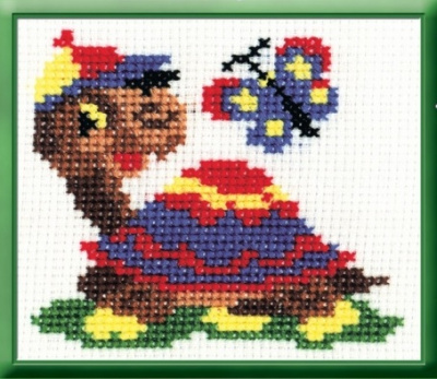 Фото Набор для вышивания крестиком Черепашка 187 от производителя, с доставкой по Хабаровску