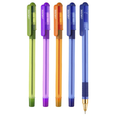 Фото Ручка шар 0,5 синяя с грипом deVENTE Mr Gold корпус ассорти 5073533 от производителя, с доставкой по Хабаровску