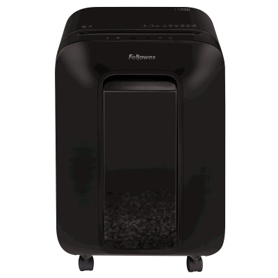 Фото Шредер Fellowes Powershred LX200, черный, DIN P-4, 4х12 мм, 12 лст., 22 лтр., Jam Proof, SafeSens, ш от производителя, с доставкой по Хабаровску