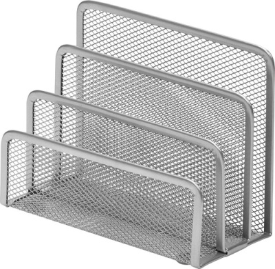 Фото Подставка для бумаг 3-секционная deVENTE металлическая серая 3041011 от производителя, с доставкой по Хабаровску