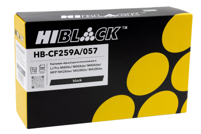 Картридж Hi-Black (HB-CF259A/057) для HP LJ Pro M304/404n/MFP M428dw/MF443/445, 3K (без чипа)