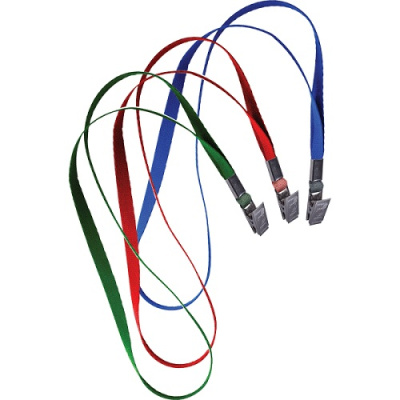 Фото Лента для бейджей 43 см металлический клип ассорти deVENTE 4010303 от производителя, с доставкой по Хабаровску