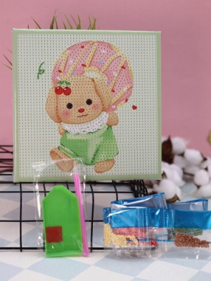 Фото Алмазная мозайка Draw Me! Beautiful bear 20х20см 156-YT0125 от производителя, с доставкой по Хабаровску
