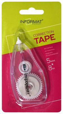 Фото Штрих-лента 4,2ммх8м INFORMAT CTTr-5х8 152197 от производителя, с доставкой по Хабаровску