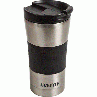 Термокружка 360мл deVENTE Drive нерж сталь серый 8090313