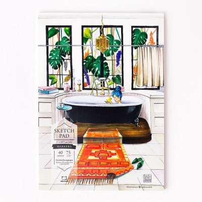 Фото Скетчбук 40л А4 на склейке Малевичъ Sketch 401133 от производителя, с доставкой по Хабаровску